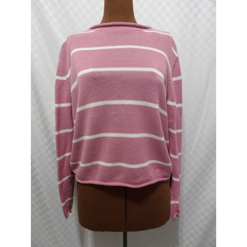 CHRISTOPHER & BANKS Striped Sweater | M
